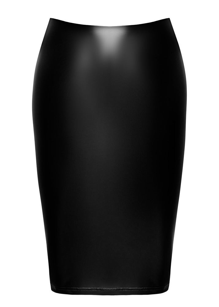 Rock in knieumspielender Länge - Noir Handmade - Hinreissend