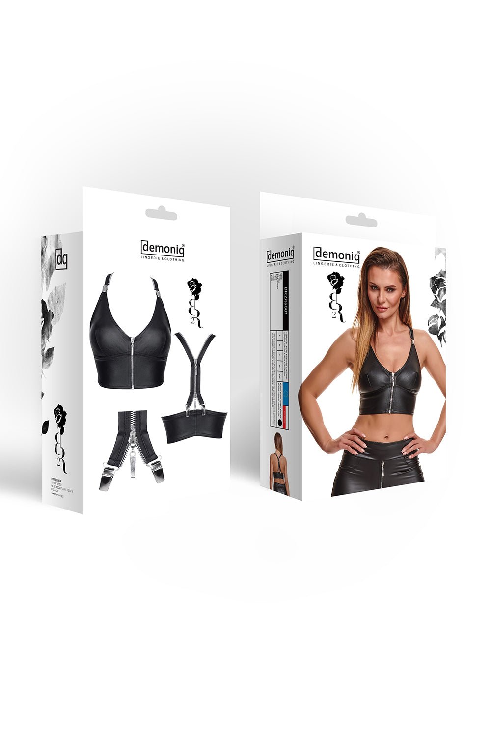 schwarzes Damen - Top Zita - Demoniq - Hinreissend