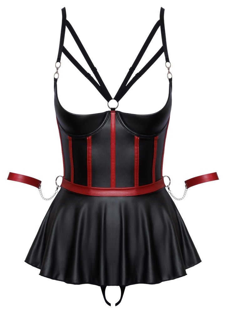 Set: Longline - Hebe, String ouvert & 2 Armfesseln - Hinreissend