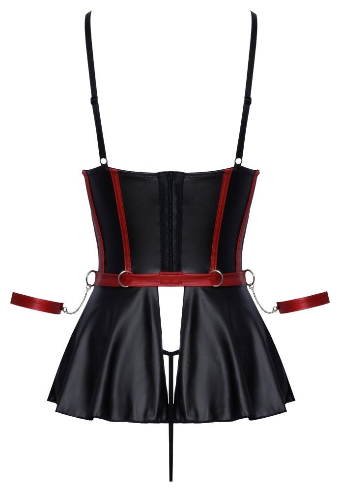 Set: Longline - Hebe, String ouvert & 2 Armfesseln - Hinreissend