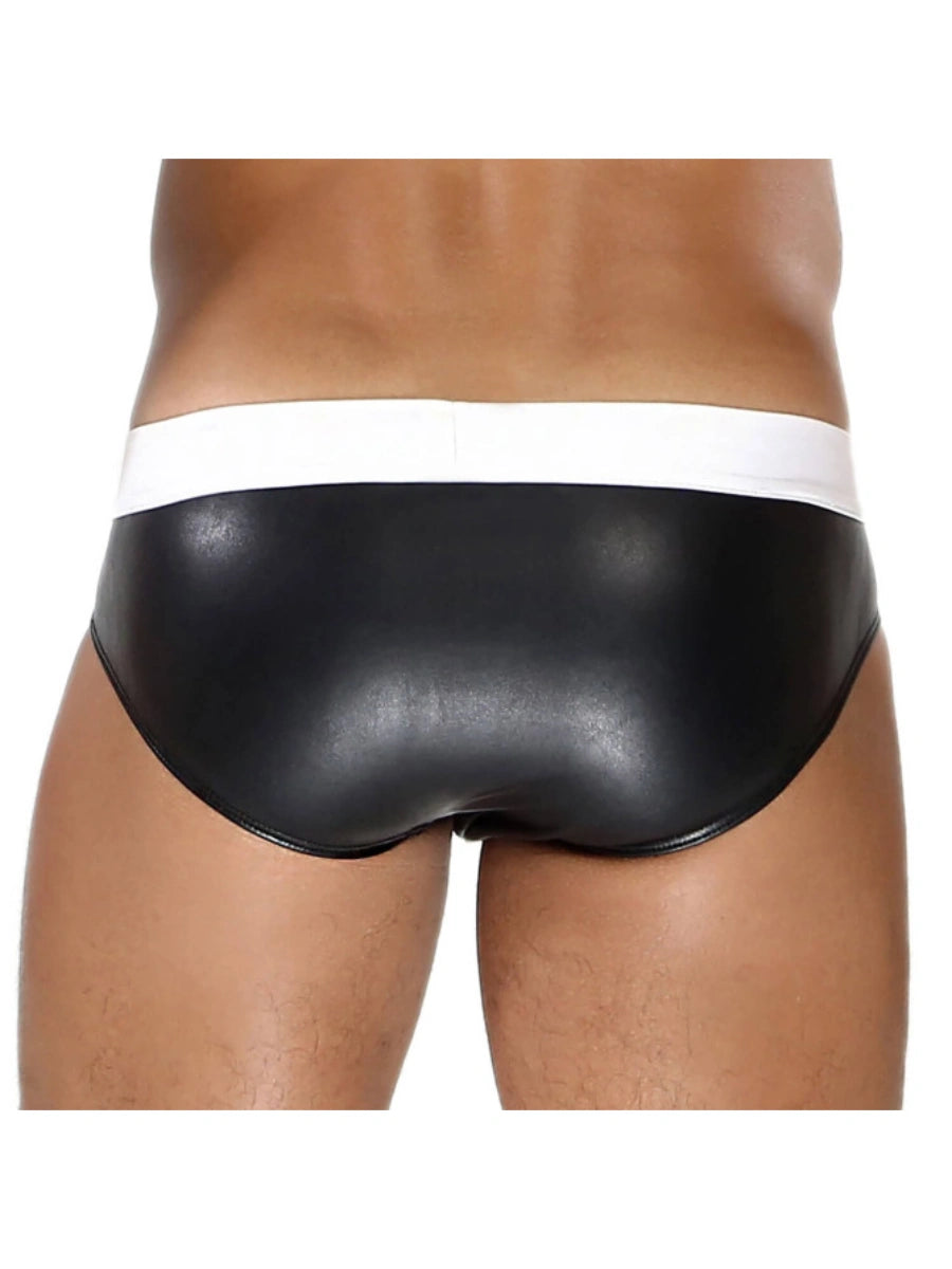 TOF Paris Fetish Brief Black n White RĂĽckansicht
Zoom