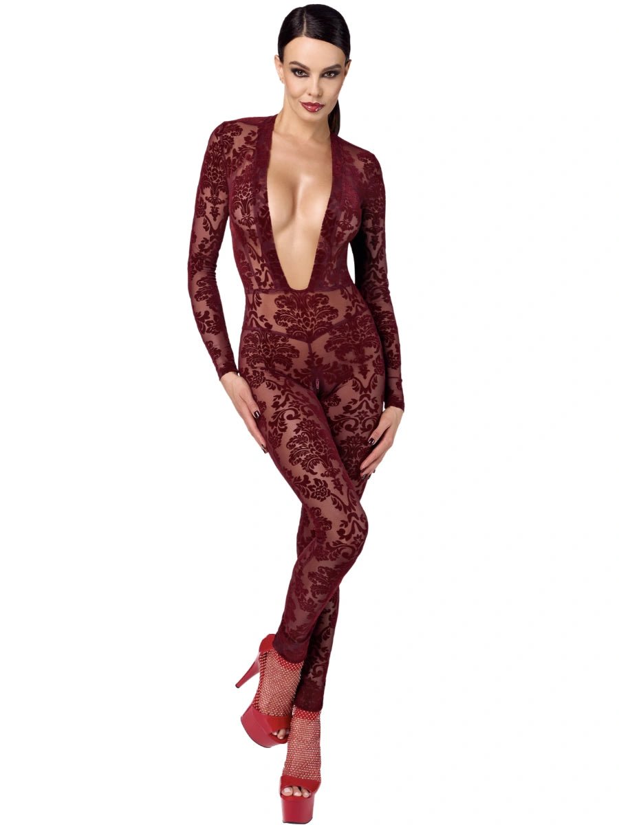 Tüll Catsuit - Noir Handmade - Hinreissend