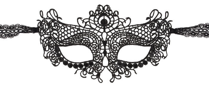 Venezianische Maske Stickerei - Cottelli Collection - Hinreissend