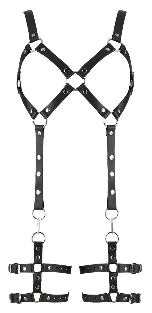 Verstellbares Damen - Leder - Harness - Zado - Hinreissend