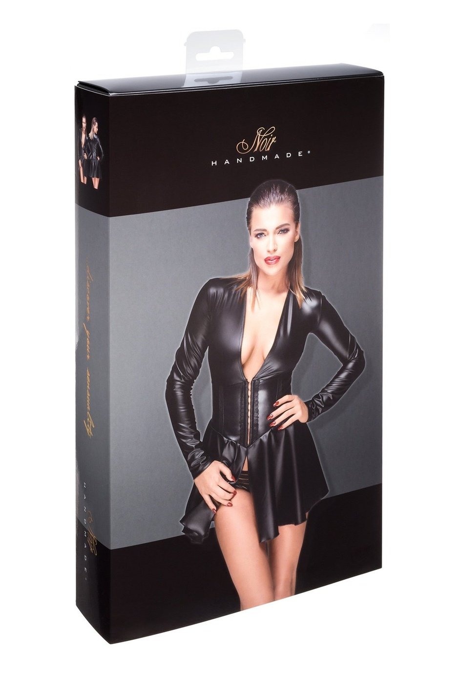 Wetlook Minikleid F154 | Noir Handmade - Hinreissend