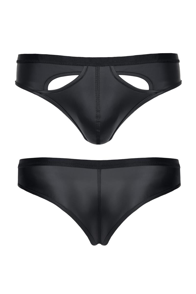 Wetlook - Slip von Regnes Fetish Planet: Pure Eleganz in Schwarz - Hinreissend