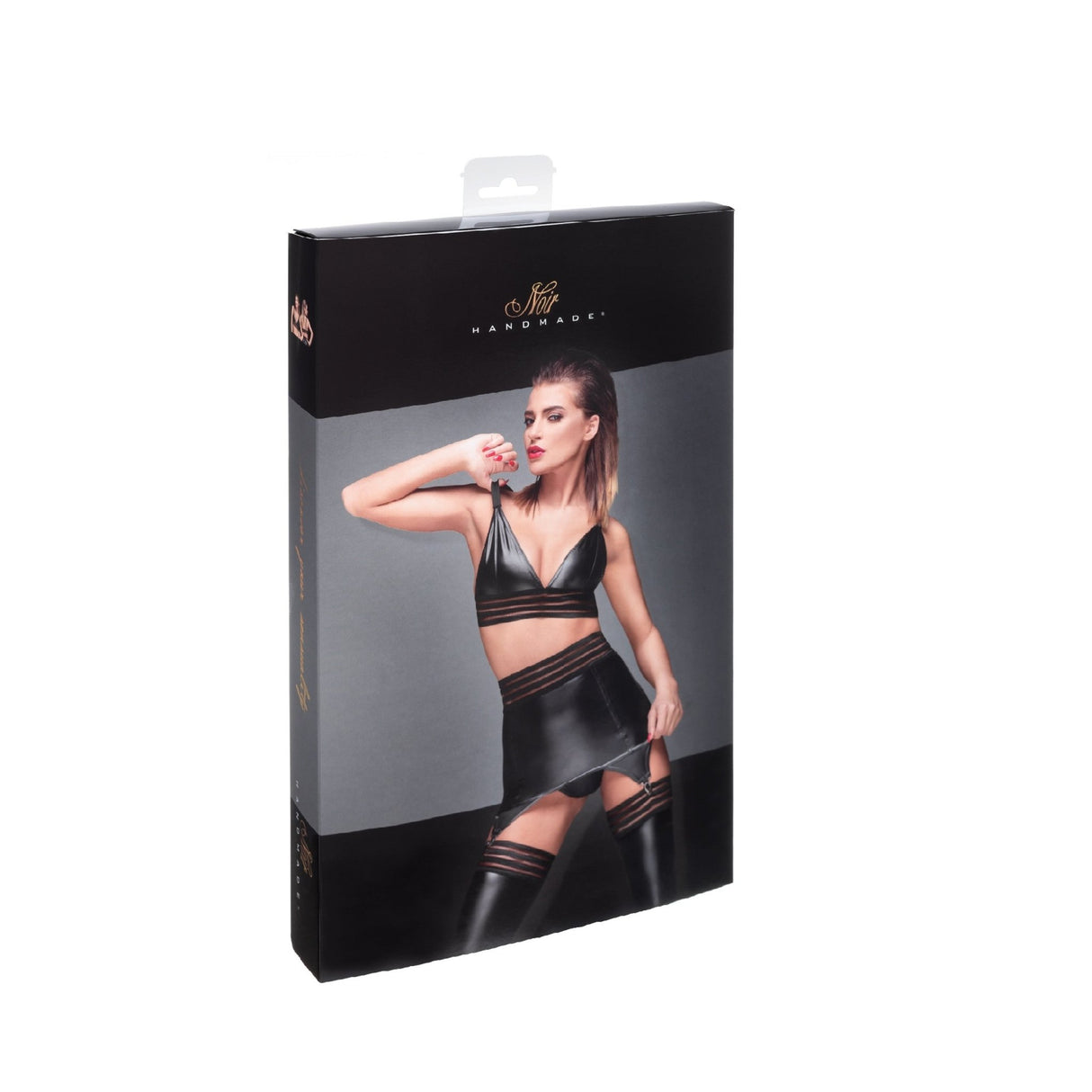 Wetlook Soft - BH - Noir Handmade F157 - Hinreissend