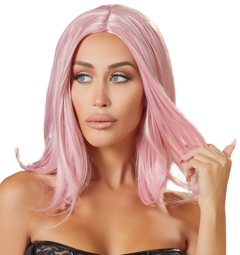 Cottelli ACCESSOIRES Schulterlanger Bob mit Mittelscheitel