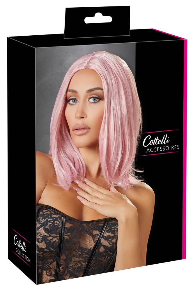 Cottelli ACCESSOIRES Schulterlanger Bob mit Mittelscheitel