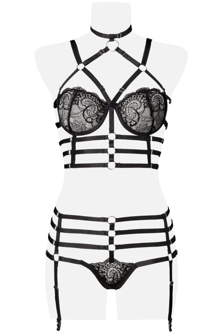 2 - teiliges Harness Set von Grey Velvet - Hinreissend