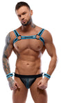 Harness und Jock in Neopren-Optik | Sevenjoyment BONDAGE