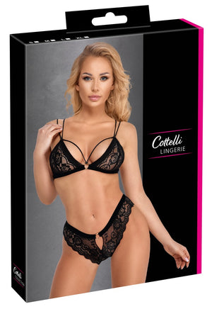 Cottelli LINGERIE Soft-BH und Slip im Set