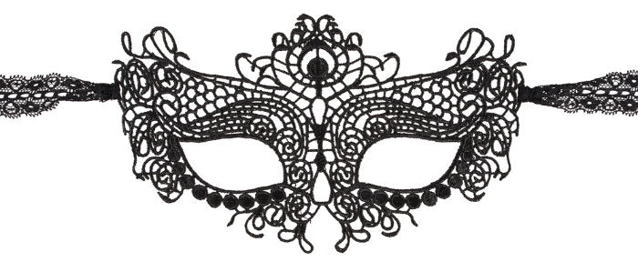 Cottelli ACCESSOIRES Venezianische Maske Stickerei - Cottelli Collection