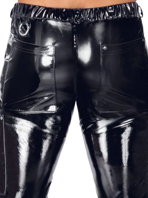 Lack-Hose Schwarz – Black Level