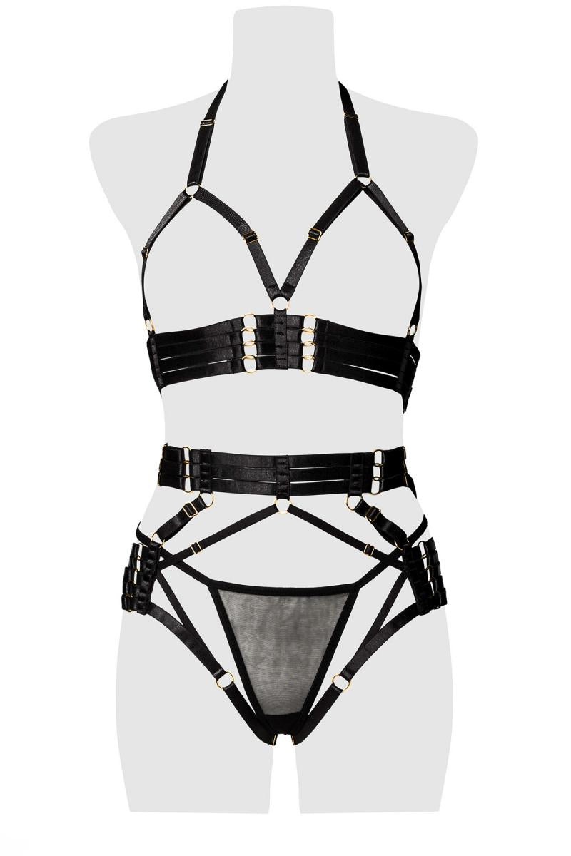 3 - teiliges Set - Grey Velvet - Hinreissend