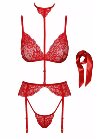 5 - teiliges Set aus Spitze - Kissable - Hinreissend