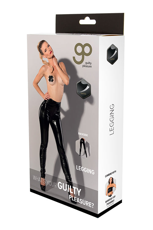 guilty pleasure Datex Leggings von Guilty Pleasure – Sinnliche Verführung in Schwarz