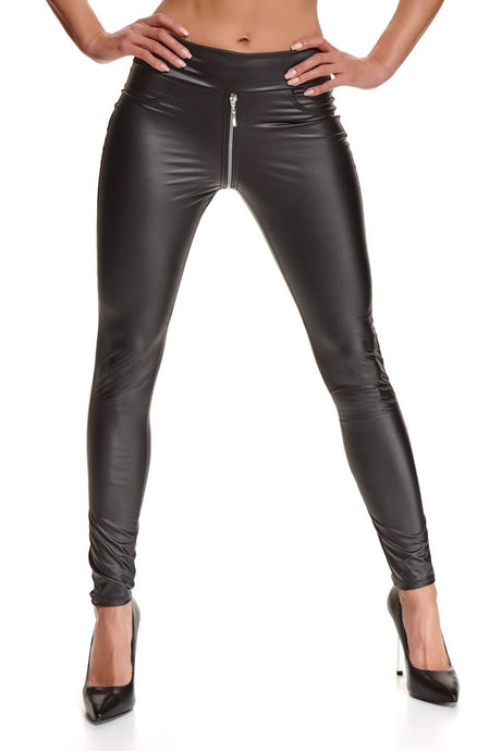 schwarze Leggings Maddalena - Demoniq