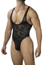 Lace Sculpt Bodysuit Schwarz Herren – CUT4MEN