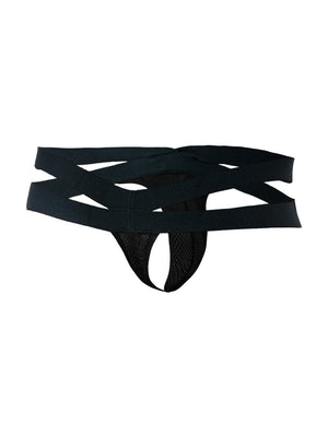 Netz-Tanga mit Netz und Bändern -R4VAGE by C4M