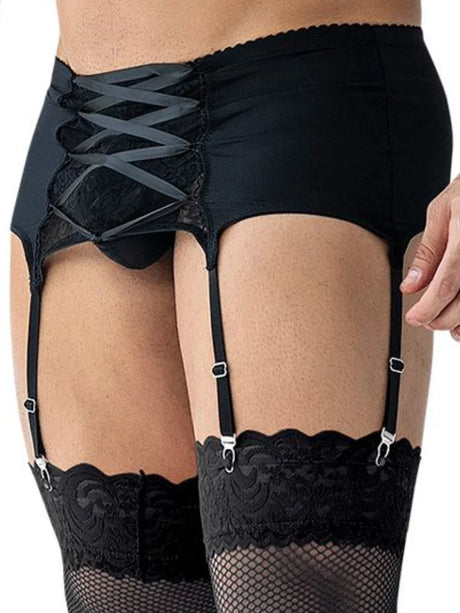 Crossed Garter R4VAGE by C4M – Strumpfhalter Look