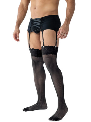 Crossed Garter R4VAGE by C4M – Strumpfhalter Look