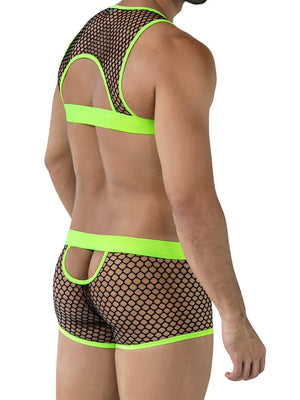 Black Neon Rave Total Look R4VAGE by C4M