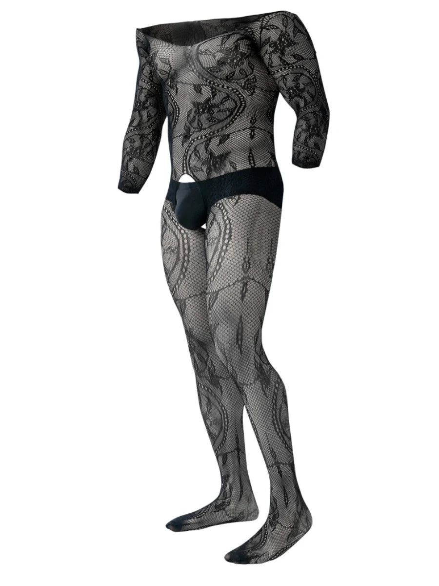 Lacey Crotchless Fishnet Bodynet R4VAGE by C4M