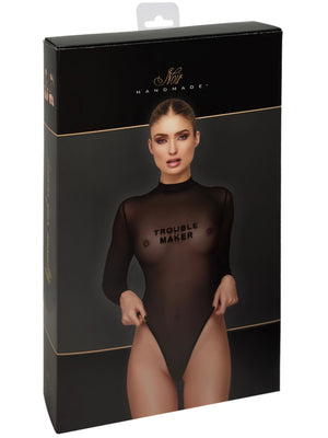 TROUBLEMAKER - Bodysuit – Noir Handmade