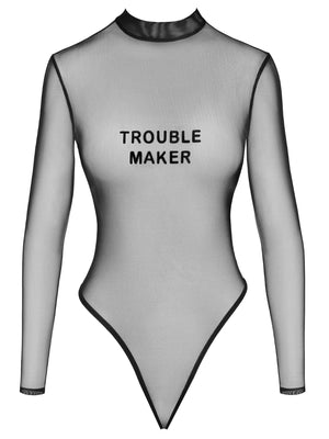 TROUBLEMAKER - Bodysuit – Noir Handmade