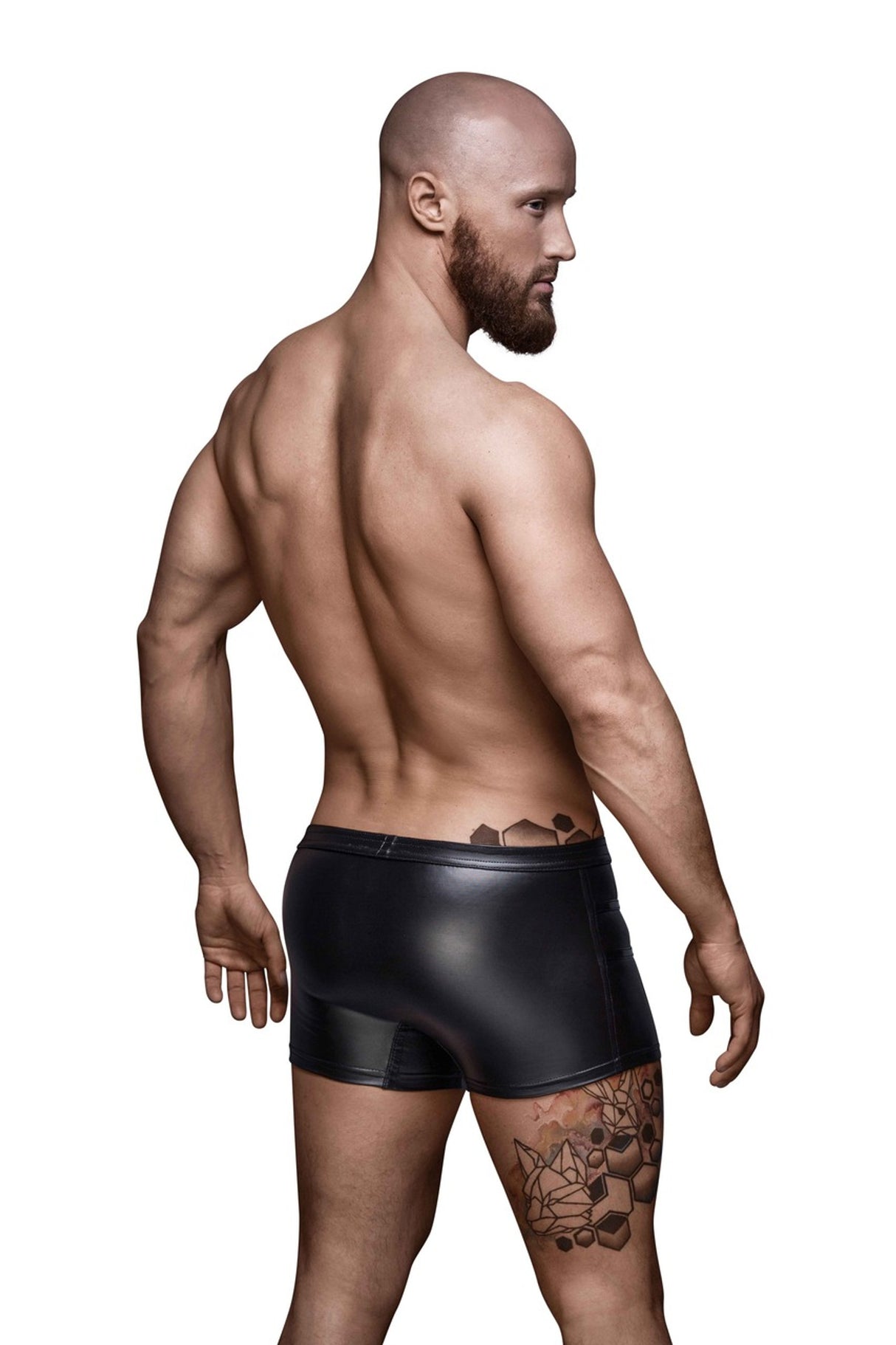 Noir Handmade for Men Wetlook Short H006 – Noir Handmade