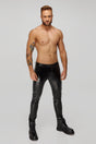 Noir Handmade for Men Wetlook Hose für Männer - Noir Handmade