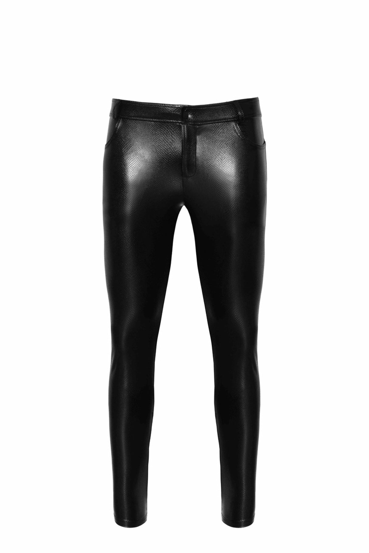 Noir Handmade for Men Wetlook Hose für Männer - Noir Handmade