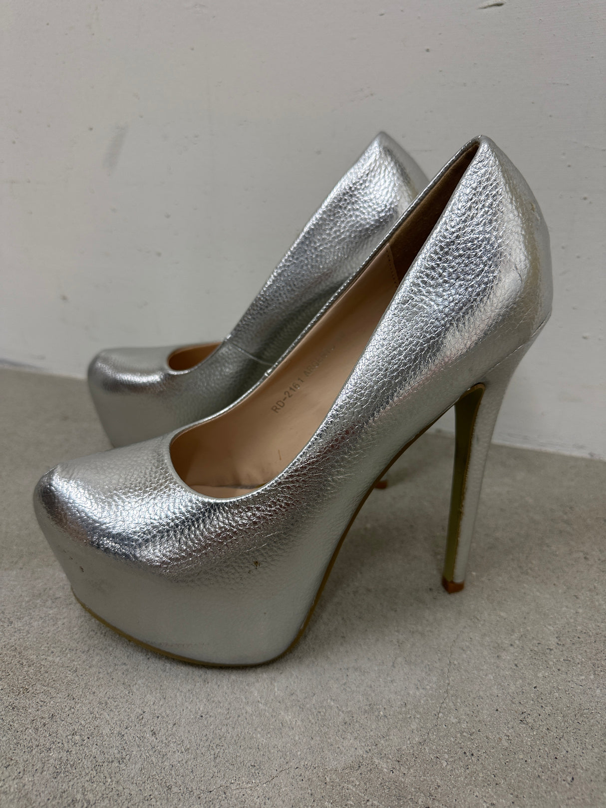 High Heels Silver