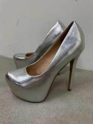 High Heels Silver