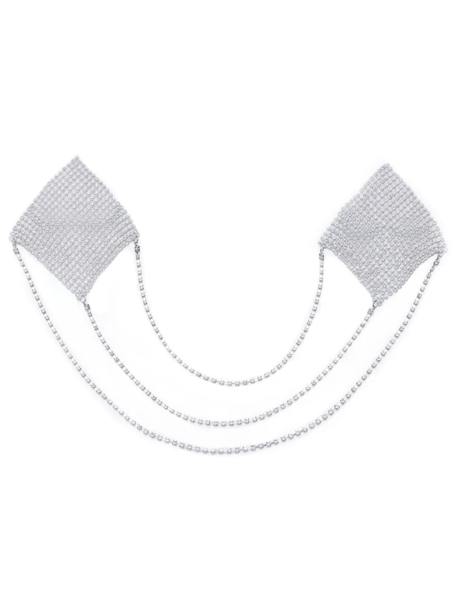Nipple Sticker Square Silber – Cottelli Accessories