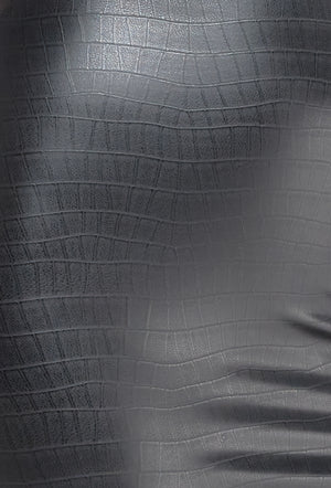String effet mouillé en crocodile sauvage