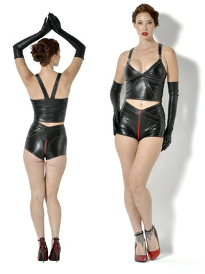 Cybellea Kunstleder-Shorts – Patrice Catanzaro