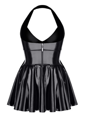 Svenja - Lack Minikleid – Demoniq