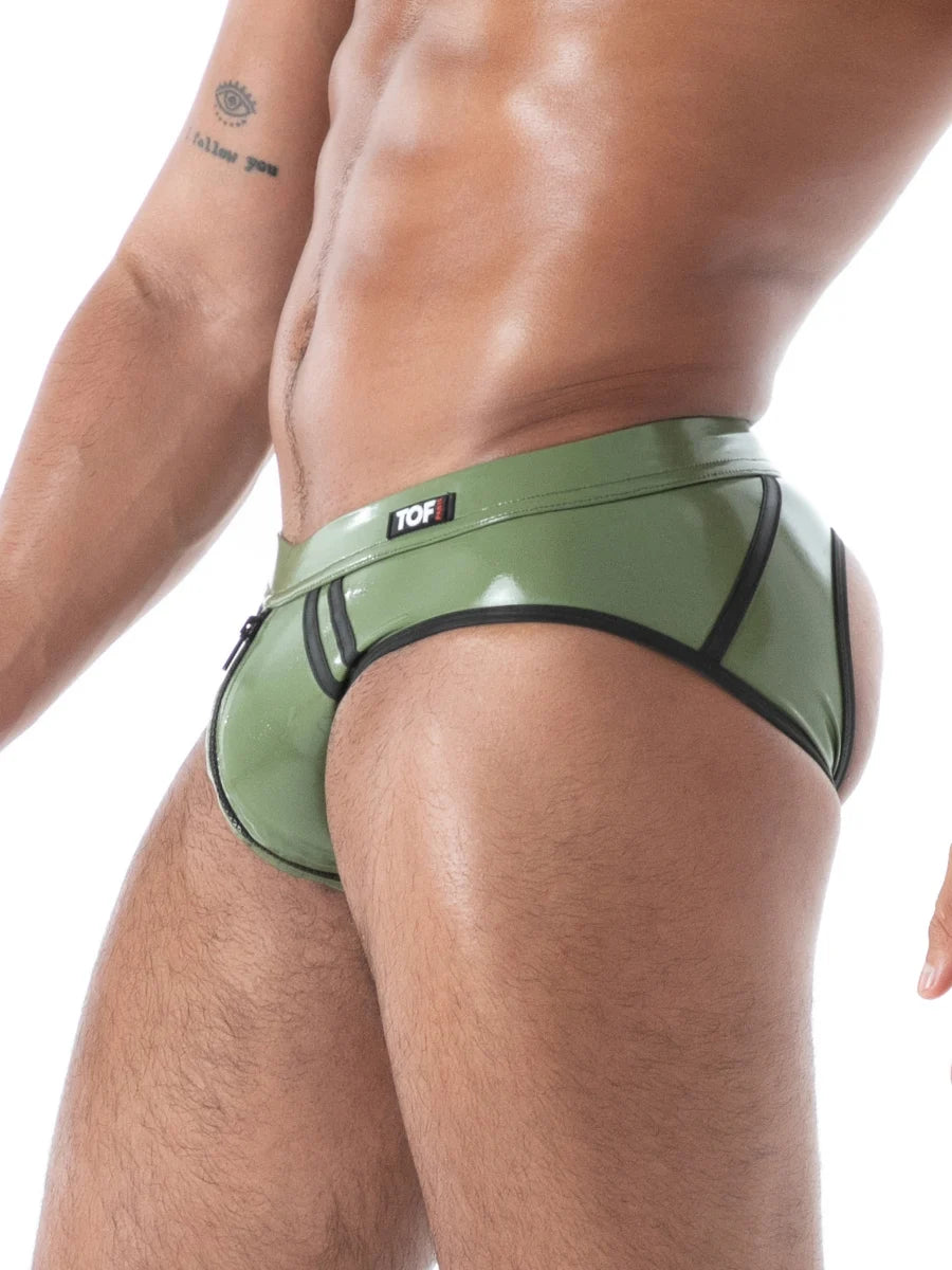 Datex-Slip ohne Po Khaki – TOF Paris