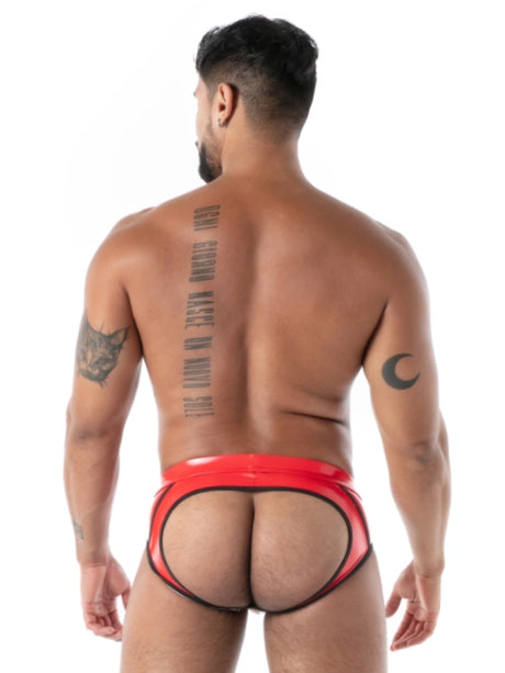 Datex-Slip ohne Po Rot – TOF Paris