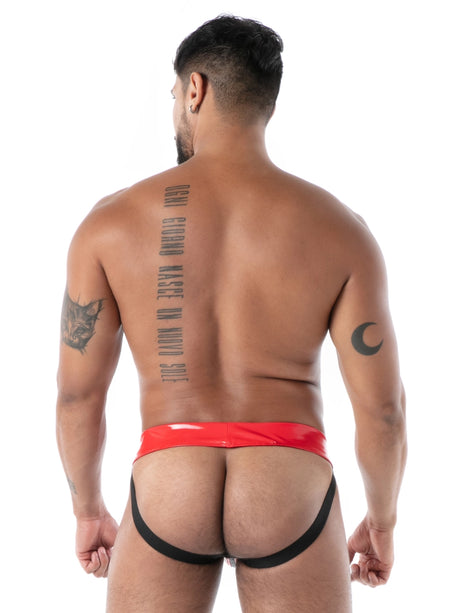 Datex-Reissverschluss-Jock Rot – TOF Paris