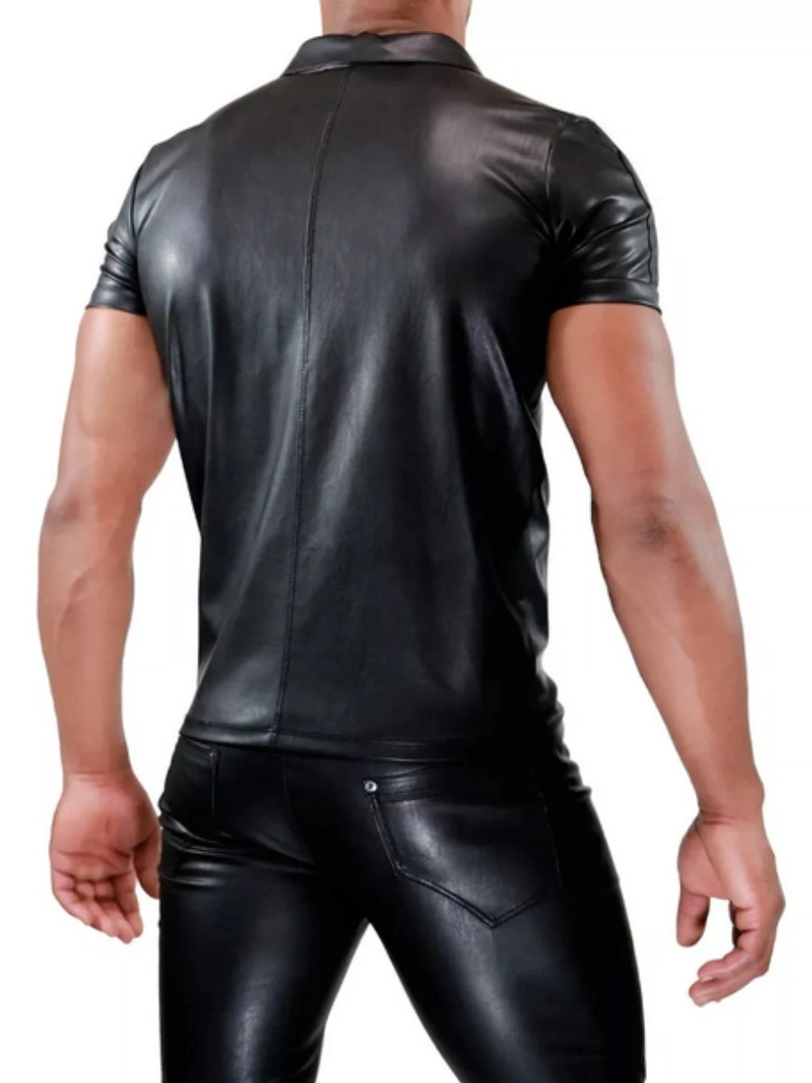 Fetish Polo Schwarz – TOF Paris