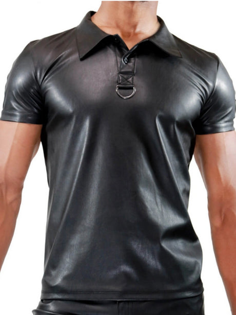 Fetish Polo Schwarz – TOF Paris