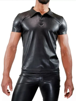 Fetish Polo Schwarz – TOF Paris