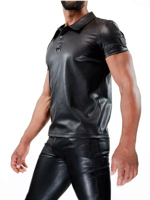 Fetish Polo Schwarz – TOF Paris