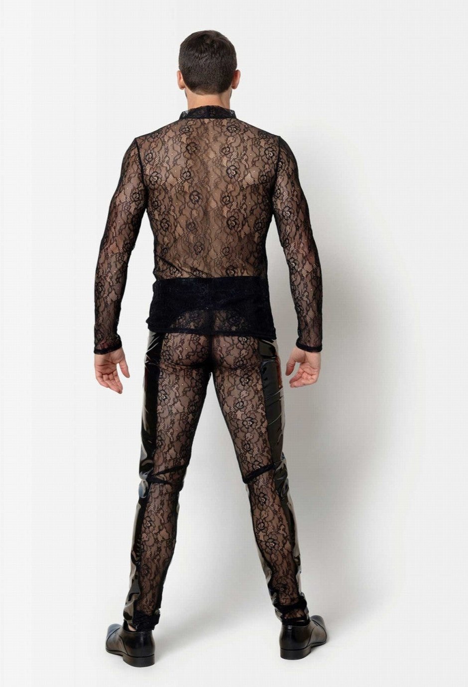 L'Homme by Patrice Catanzaro Stretchlackhose "Alrik" für Herren - Patrice Catanzaro