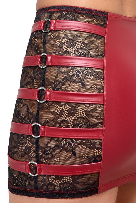 Bauchfreies Top & enger Minirock im Set | Cottelli Party - Hinreissend