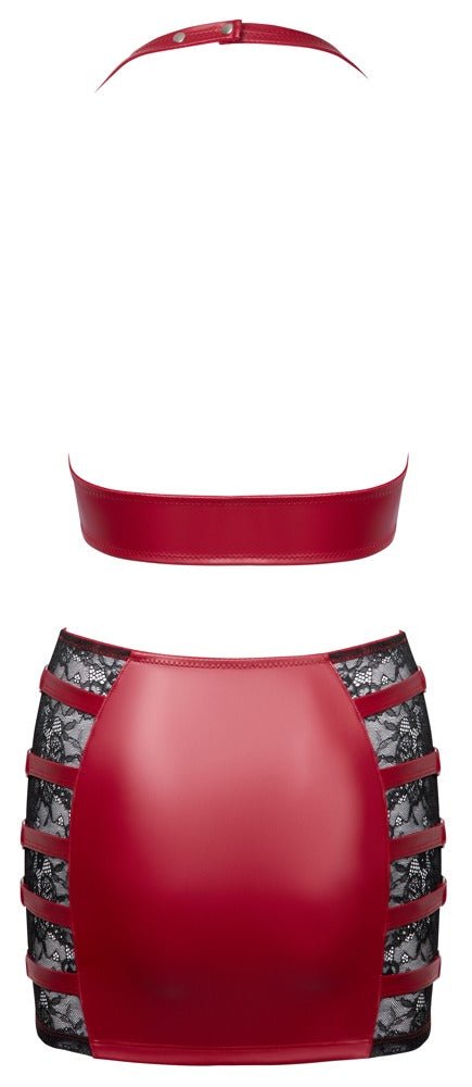 Bauchfreies Top & enger Minirock im Set | Cottelli Party - Hinreissend