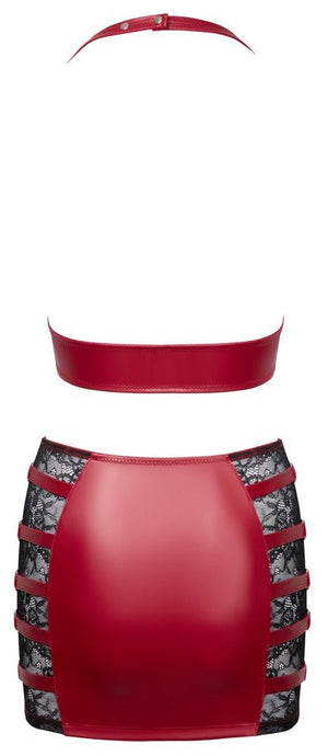 Bauchfreies Top & enger Minirock im Set | Cottelli Party - Hinreissend